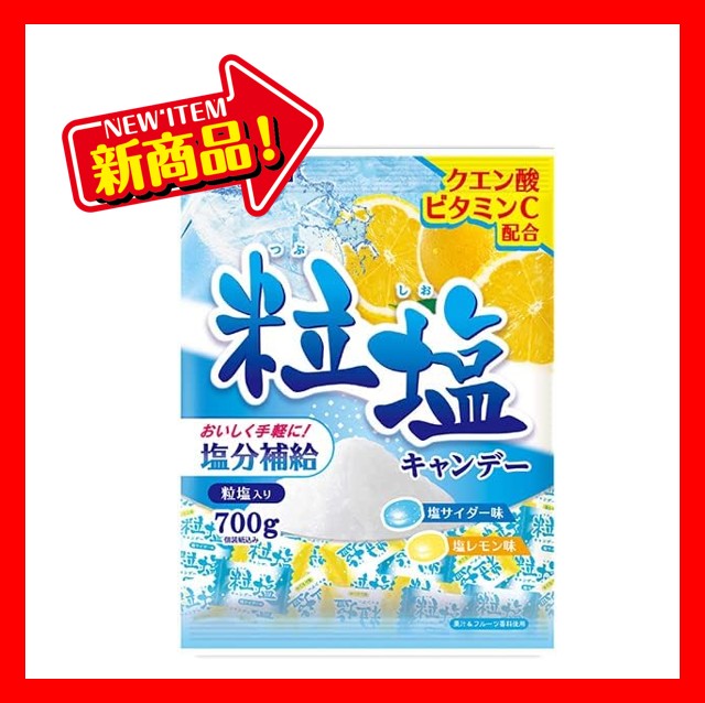 扇雀飴本舗 業務用 粒塩キャンデー 700g 約165粒 (1袋)