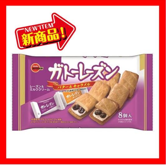 ブルボン ガトーレーズンFS 8個 1ケース（12袋）
